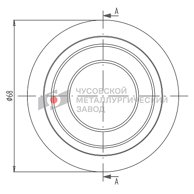 Сайлентблок полурессоры для SAF, аналог 4.177.3010.00