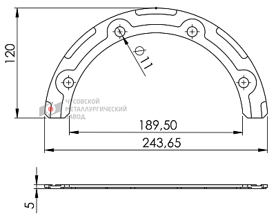 Комплект монтажный тормозного диска Volvo 3 092 224