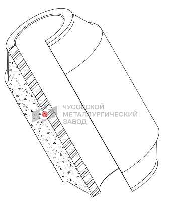 Сайлентблок полурессоры для BPW, аналог 02.0316.06.00