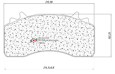 Колодки дискового тормоза WVA 29279