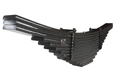 Рессора задняя для грузовиков производства ПАО КамАЗ 6520, 6522, 65221 13 листов