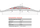 Лист №7 Рессора задняя для грузовиков производства ПАО КамАЗ 43114, 4350,  43261 12 листов