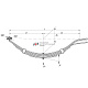 Рессора задняя для прицепа AL-KO 7 листов