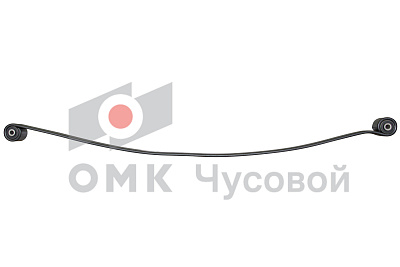 Лист №1 Рессора задняя для ГАЗ NEXT A31R32 3 листа