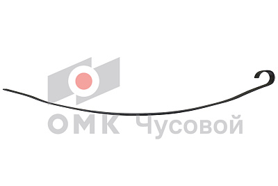 Лист №2 Рессора задняя для УАЗ 3163 Patriot 3 листа