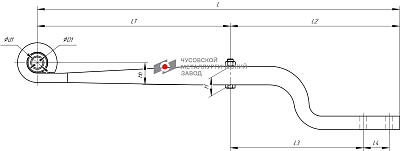 Полурессора для прицепа Тонар, аналог 1005001ТН-Z