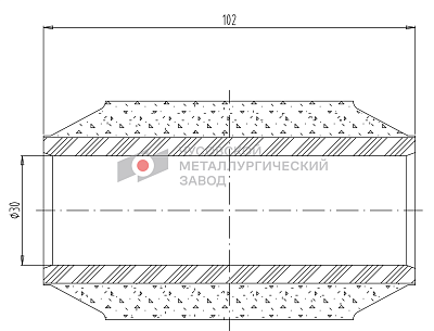 Сайлентблок полурессоры для BPW, аналог 02.0316.06.00