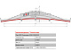 Лист №1 Рессора задняя для грузовиков производства ПАО КамАЗ 43114, 4350, 43261 12 листов