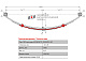 Лист №3 Рессора задняя для ижевского прицепа 4 листа