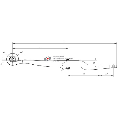 Полурессора для прицепа Gigant, аналог 700649005