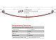 Лист №2 Рессора передняя для ГАЗ 2705, 3221, 3302 2 листа