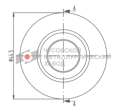 Сайлентблок рессоры для Mercedes, аналог A0003210250
