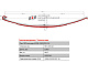 Лист №2 Рессора передняя для грузовиков производства ПАО КамАЗ 4308 2 листа