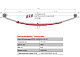 Лист №3 Рессора задняя для ГАЗ 2705, 3221, 3302 5 листов
