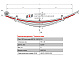 Лист №3 Рессора передняя для прицепа 2ПТС-4 887Б 10 листов