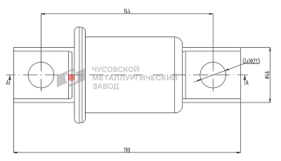 Сайлентблок полурессоры для Freightliner, аналог 16-18035-000