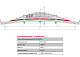 Лист №4 Рессора задняя для грузовиков производства ПАО КамАЗ 43114, 4350,  43261 12 листов